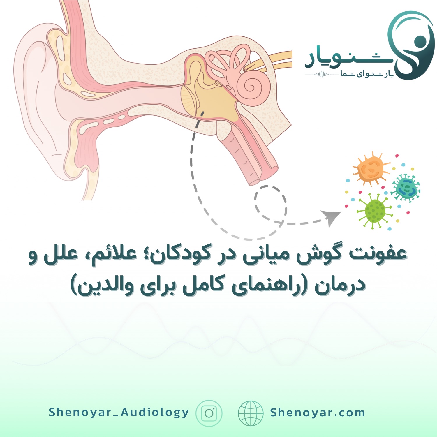 عفونت گوش میانی در کودکان؛ علائم، علل و درمان (راهنمای کامل برای والدین)